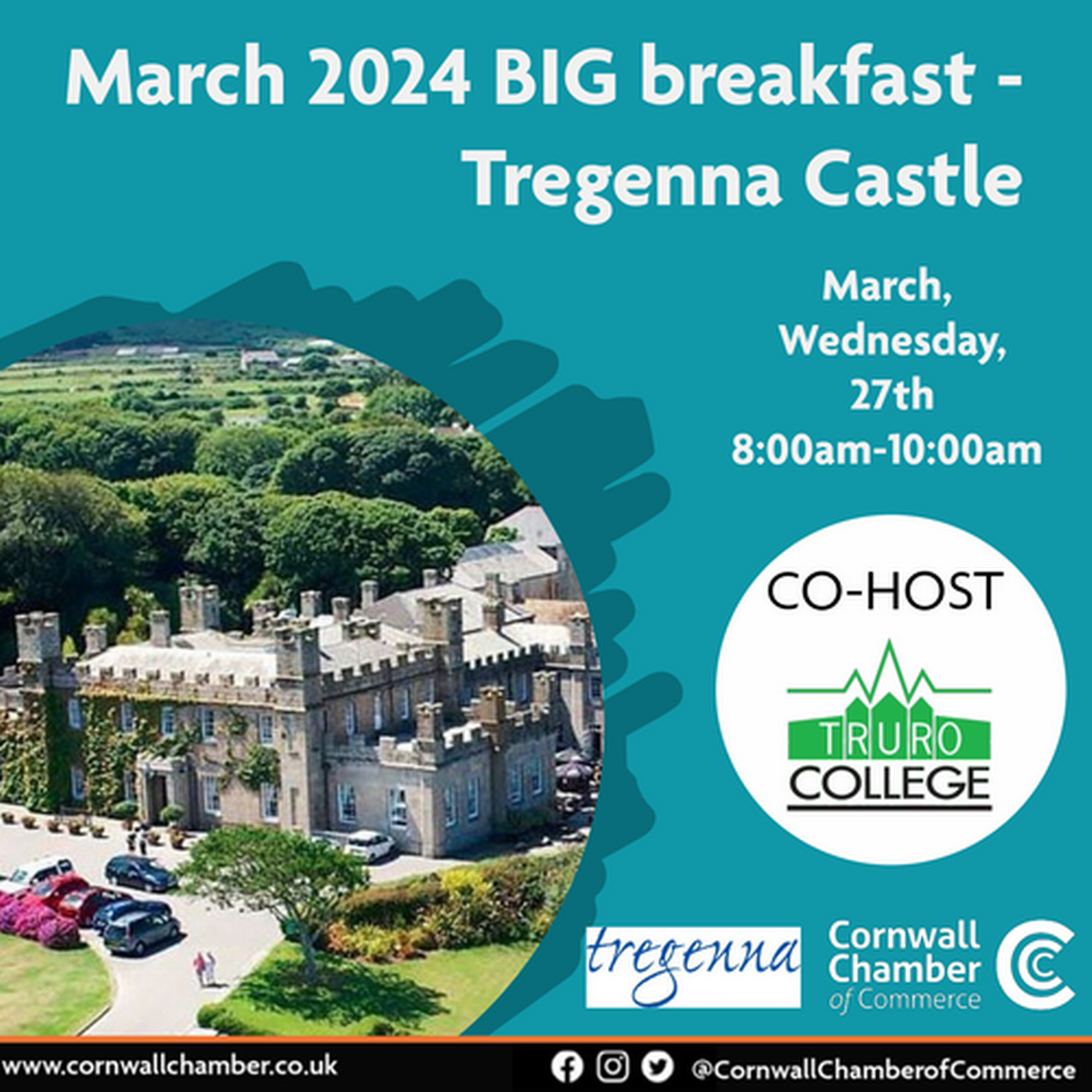 2024 March Big Breakfast Tregenna Castle Resort Mar 27, 2024